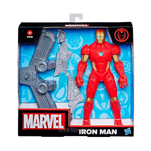 Marvel Avengers Figura Iron Man Con Accesorios - Hasbro