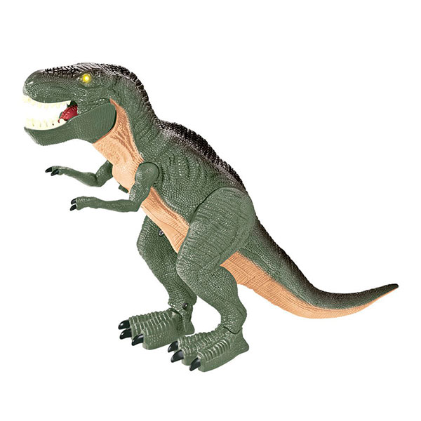 Dinosaurio Dino World Camina, Sonido Y Luz 30 cms