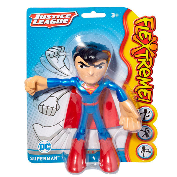 Figura SuperHeroe DC Flexible Coleccionable
