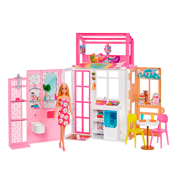 Set Barbie Casa Glam con Muñeca