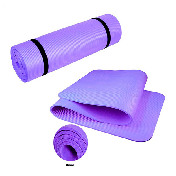 Colchoneta Mat Yoga Pilates De 6 Mm Largo 173x61 -colores