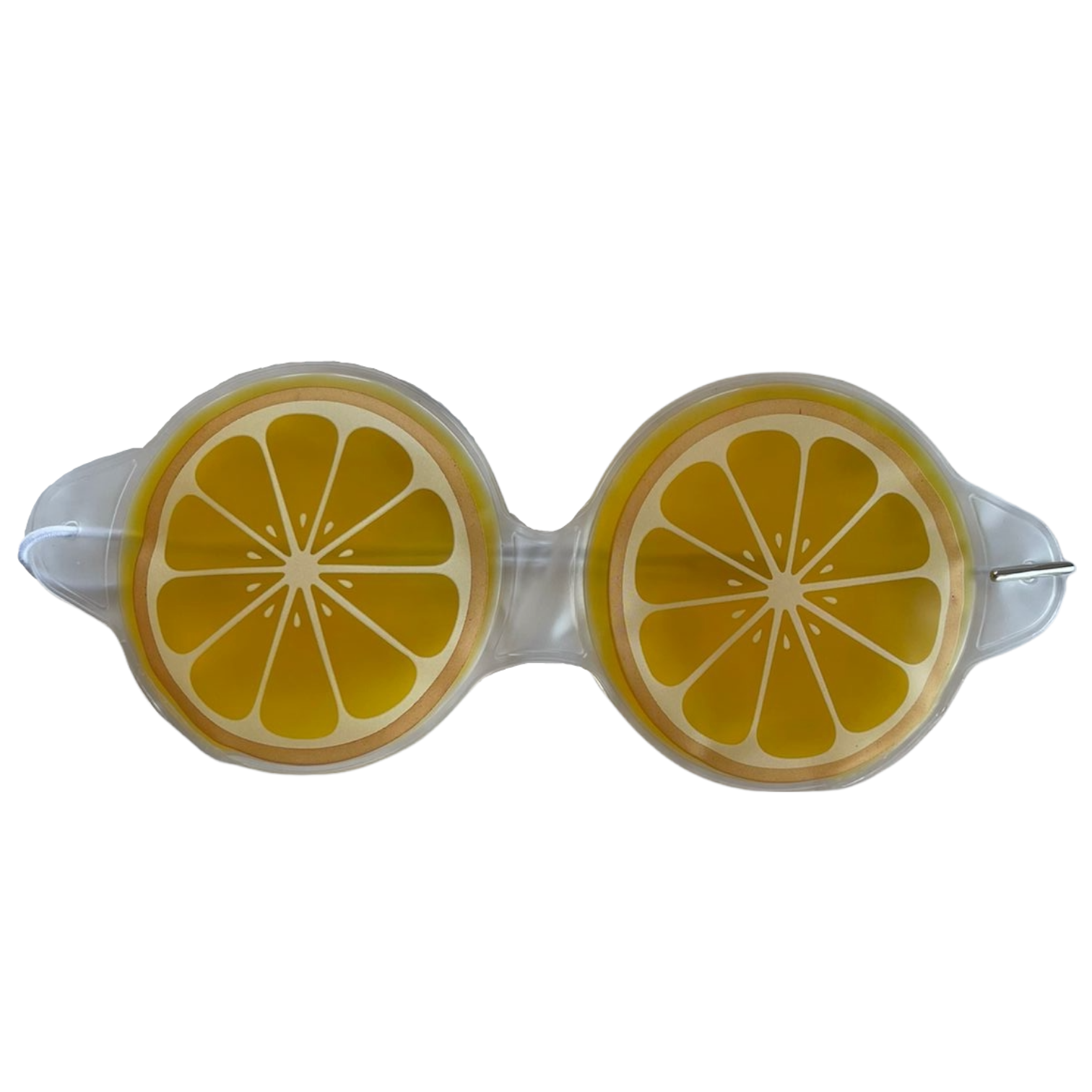 Antifaz Con Gel Refrescante Para Ojos - Frutas Amarillas