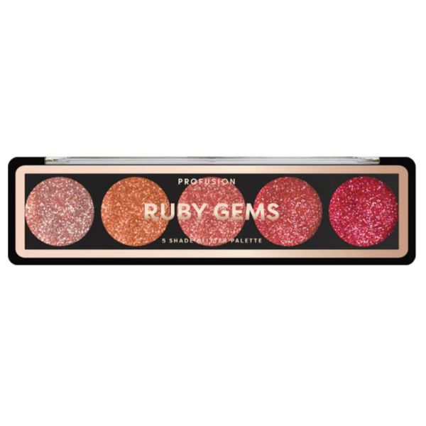 Paleta de Sombras Glitter Ruby Gems