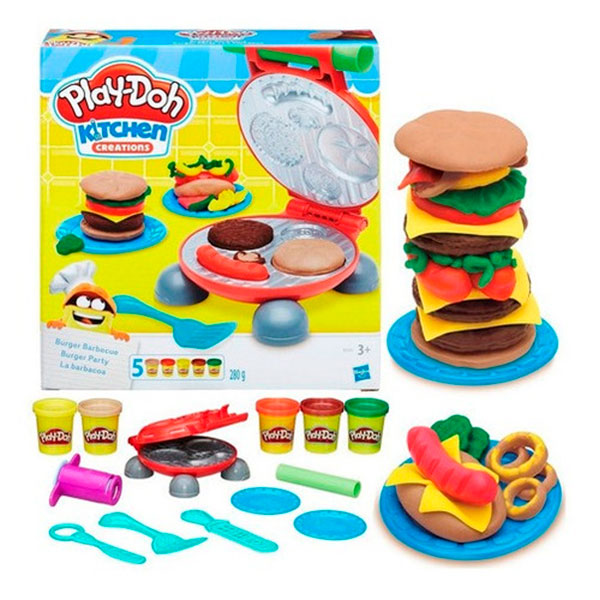 Play-Doh Hamburguesa A La Parrilla