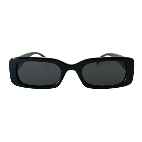 Gafas de Sol Marco Rectangular Negro